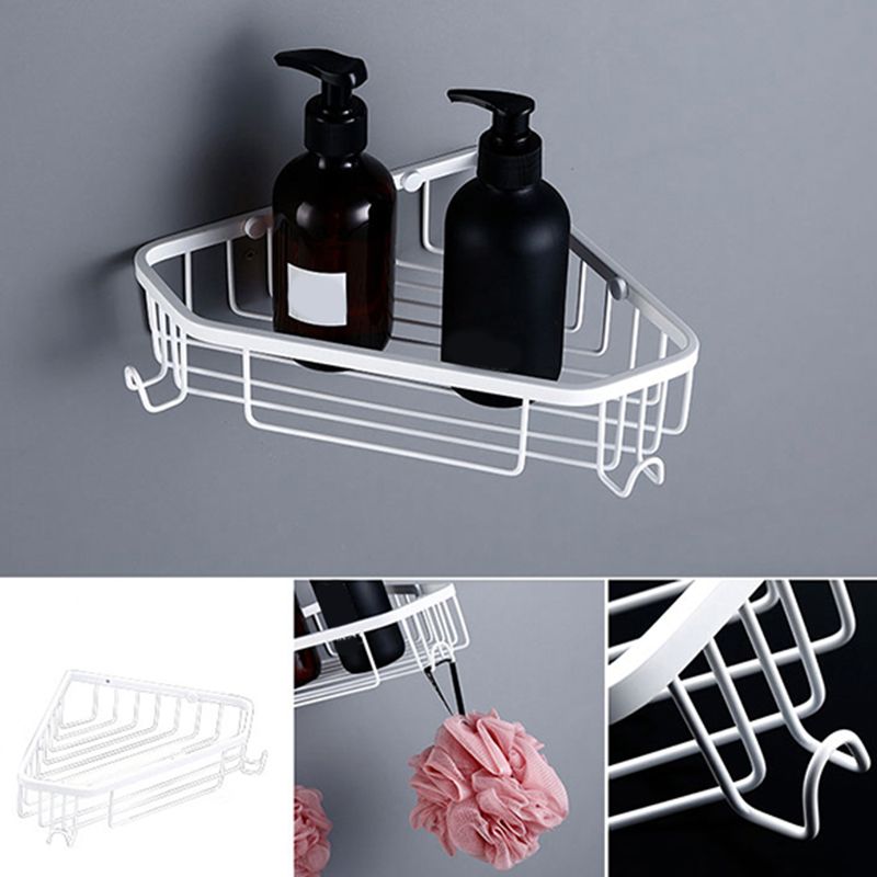 Contemporary white bathroom accessories as a single piece or in a set