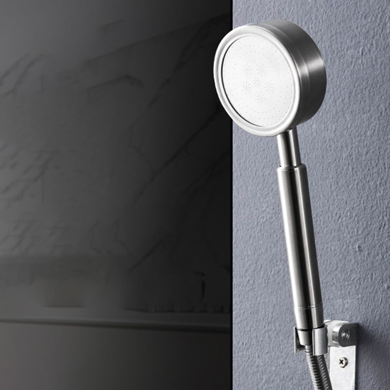 Round Shape Handheld Showerhead Traditional Metal Wall Mounted Handheld Shower