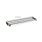 Modern Bathroom Element Set Paper Holder Gray Towel Bar Bathroom Accessory Set