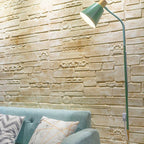 Modern Wall Covering Peel and Stick Brick 3D Print Waterproof Wall Panel
