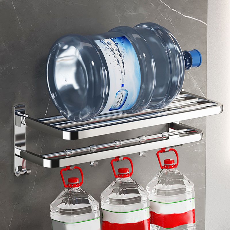 Modern Polished Chrome Bathroom Accessory Set made of Stainless Steel