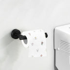 Modern Bathroom Hardware Set in Stainless Steel Brushed Chrome Towel Bar/Ring & Bathrobe Hook
