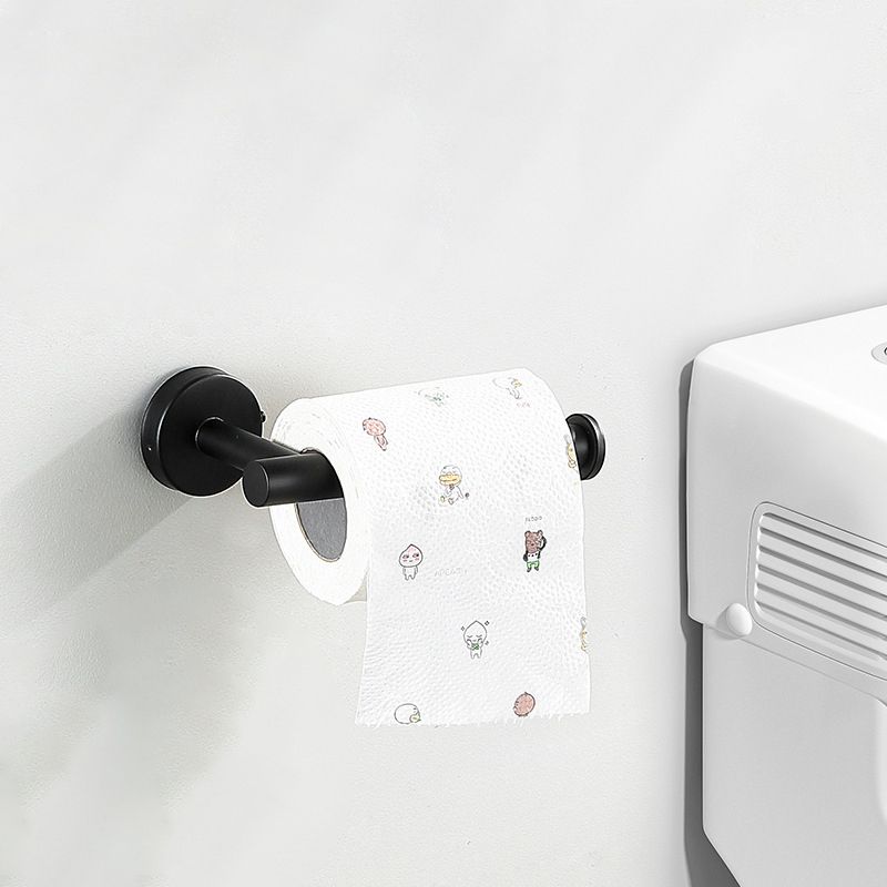 Modern Bathroom Hardware Set in Stainless Steel Brushed Chrome Towel Bar/Ring & Bathrobe Hook
