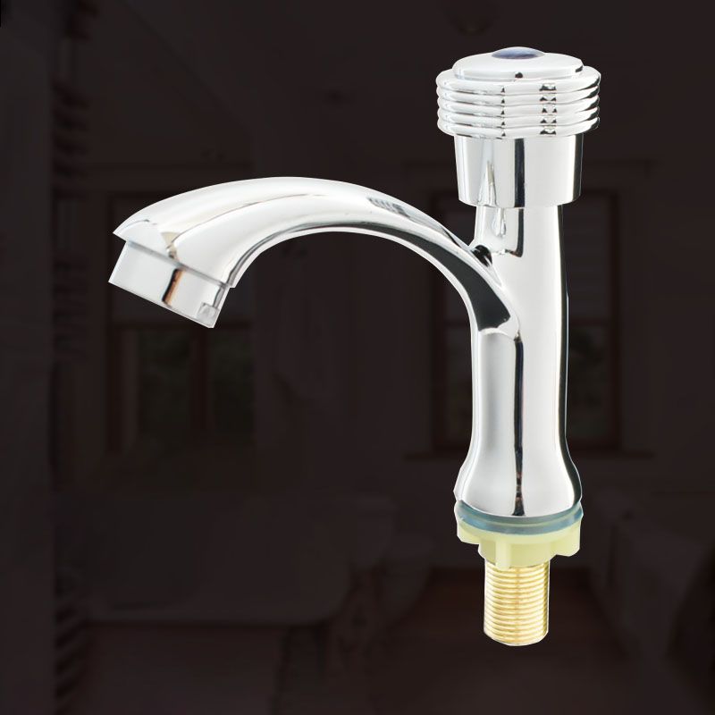 Modern Bathroom Faucet Chrome Knob Handle with Water Hose Basin Faucet