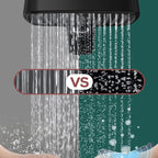 Contemporary Handheld Showerhead Square Three-Speed Spray Head