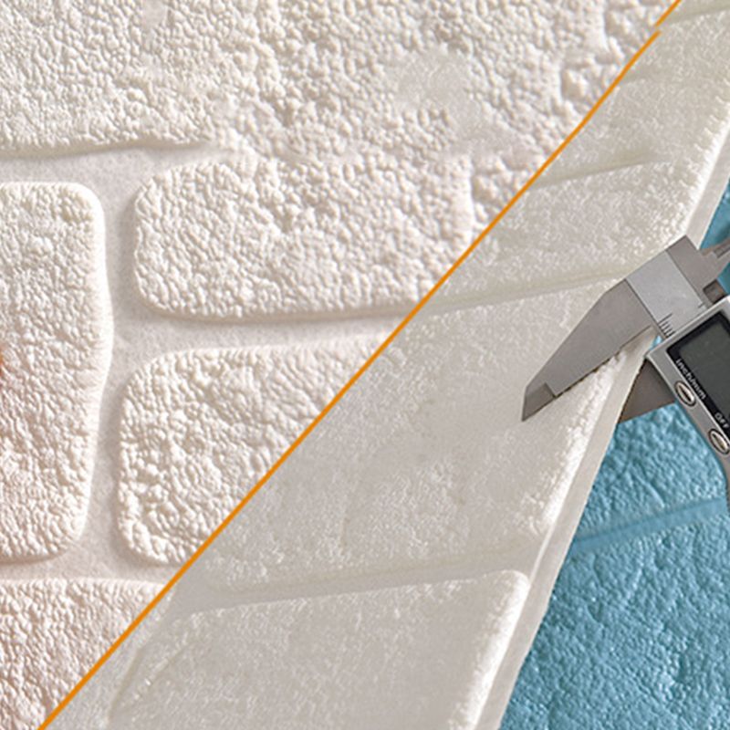 Colorful 3D-embossed wall panel Waterproof artificial stone wall tile
