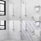 23" X 196" PVC Peel and Stick Wallpaper Kitchen and Bathroom Waterproof Wallpaper