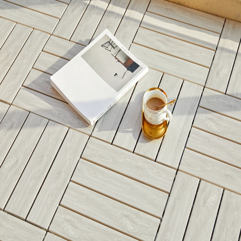 Outdoor Floor Patio Strip Composite Square Waterproof Deck Board