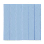 Solid color 3D embossed wall panel waterproof foam interior wall tile