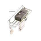 Modern Bathroom Hardware Set Towel Bar White Bath Shelf Bathroom Hardware Set