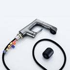 Contemporary Style Center Sink Faucets Lever Handles Faucets for Bathroom
