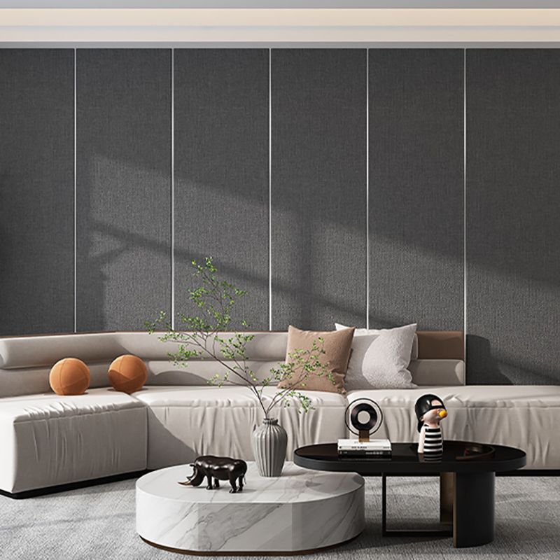 Modern Peel and Stick Panel Waterproof Wall Covering for Living Room