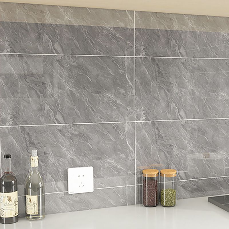 Modern splash guard tile PVC self-adhesive wallpaper for kitchen splash protection