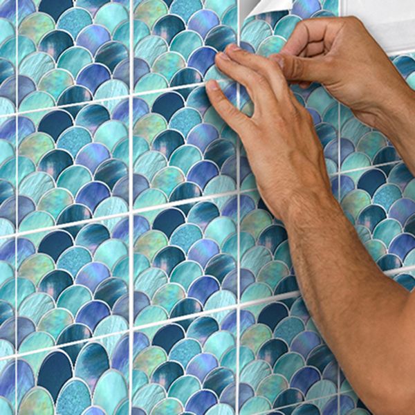 Mosaic tiles for peeling and sticking tiles Kitchen waterproof splash guard removable wall tiles