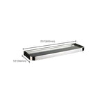 Modern Bathroom Element Set Paper Holder Gray Towel Bar Bathroom Accessory Set