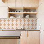 Square Interior Vinyl Tile Peel and Stick Waterproof Vinyl Tile