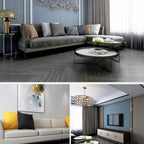 Square Edge Vinyl Floor Living Rooms PVC Flooring with Peel & Stick