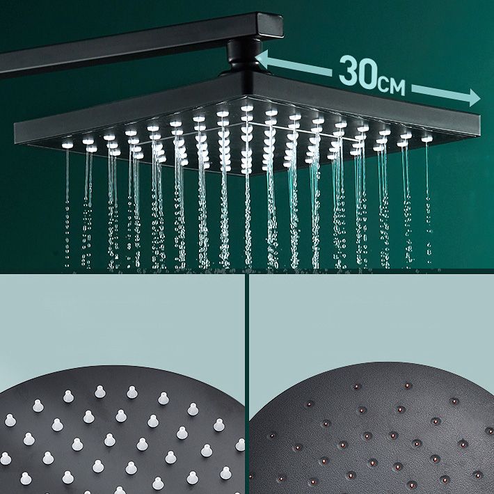 Adjustable Spray Sample Shower Combination Metal Shower Fitting Arm Shower Head with Slip Bar
