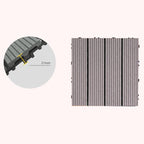Deck Plank Wood Outdoor Waterproof Non-slip Floor Board