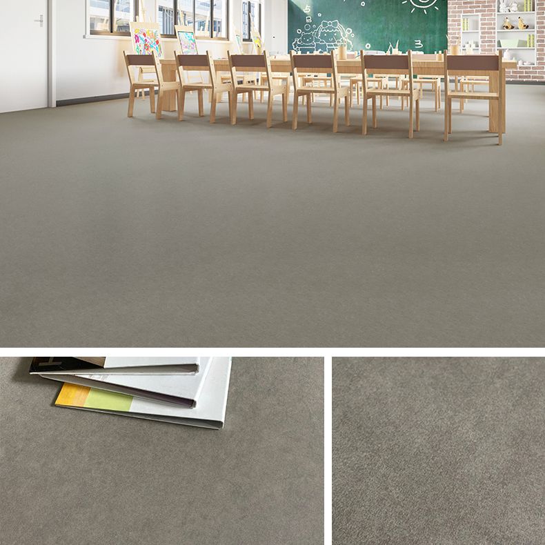 Self-adhesive vinyl floor coverings waterproof and scratch-resistant