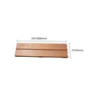 Basic Wood Tile Set Composite Layable Patio Tiles