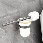 Gray 6/7-piece modern bathroom accessory set bathroom shelf/bath towel hooks/towel bar included
