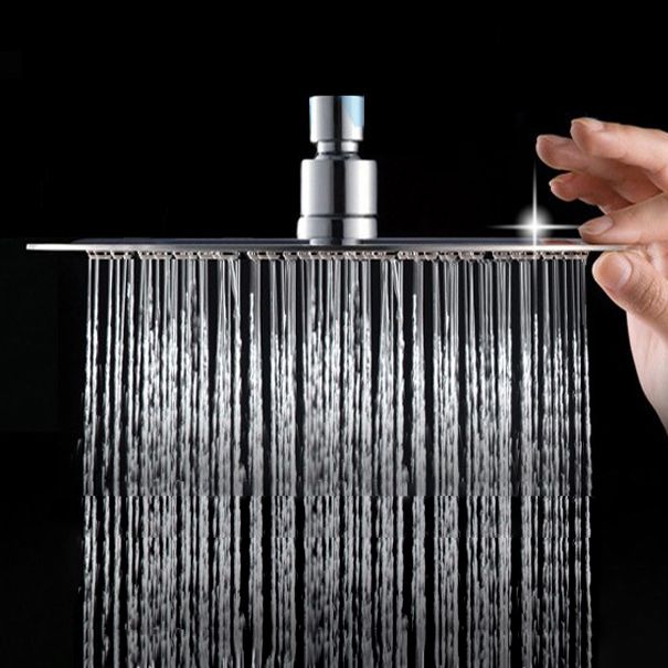 Wall-mounted shower head stainless steel fixed shower head with shower arm