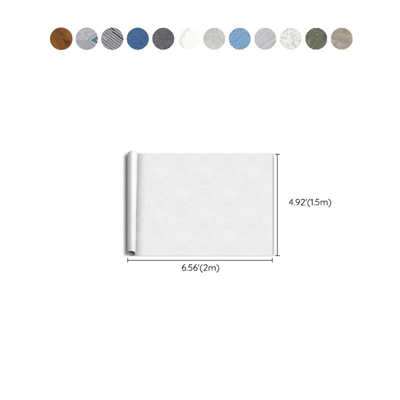 Rectangular Plastic Floor Waterproof Fabric Look Floor Tiles
