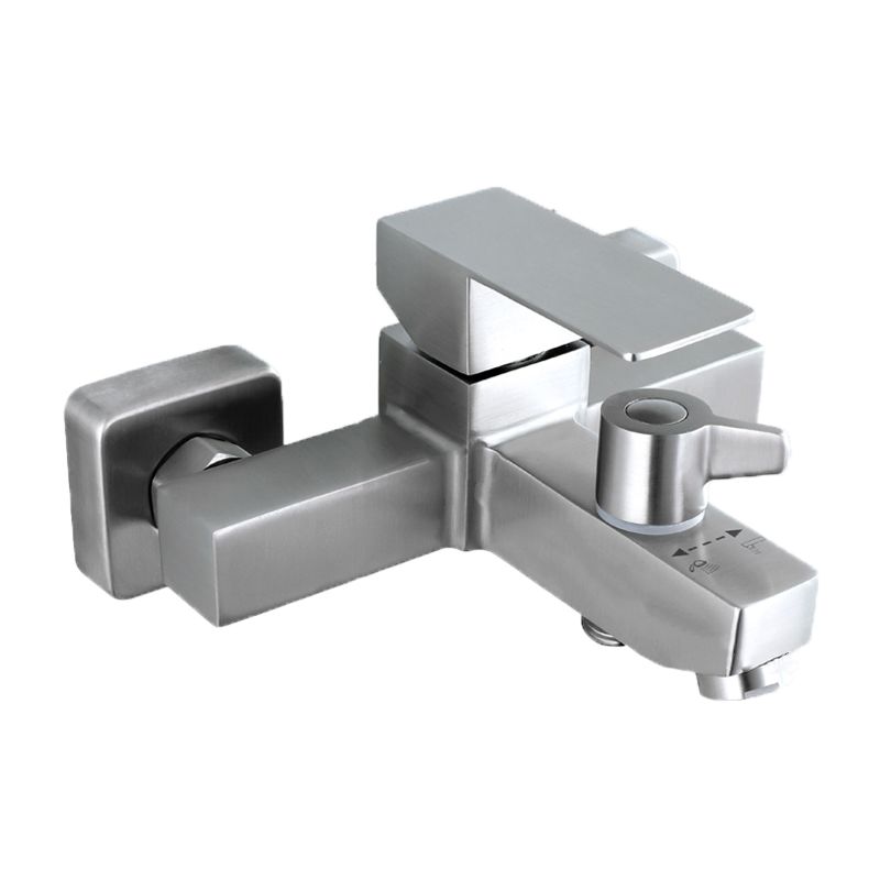 Modern Bathtub Faucet Mounting Kit 304 Stainless Steel Wall Mount Bathroom Faucet