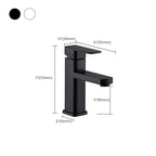 Glam Style Faucet Single Handle Basin Faucet for the Bathroom
