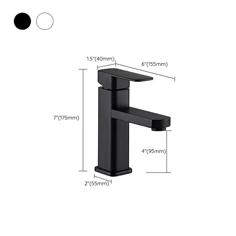 Glam Style Faucet Single Handle Basin Faucet for the Bathroom