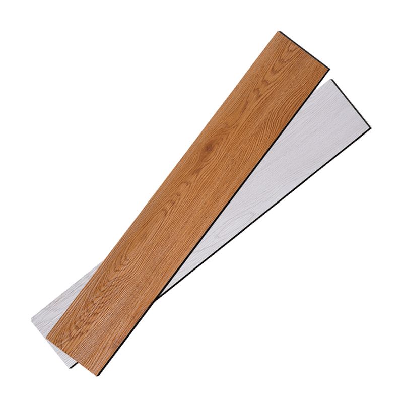 PVC flooring Peel and Stick Smooth Wood Look Rectangle Vinyl Floor