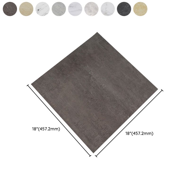 Low Gloss Vinyl Floor Self-Adhesive Vinyl Floor with Square Edge