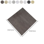 Low Gloss Vinyl Floor Self-Adhesive Vinyl Floor with Square Edge