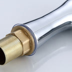 Single Hole Basin Tap Lever Handle 1 Hole Faucet for the Bathroom