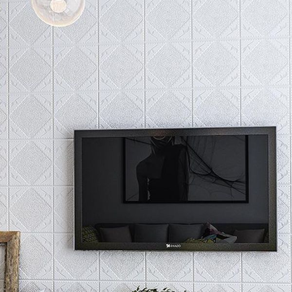 Modern Wall Covering Peel and Stick Waterproof 3D Print Wall Panel