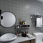 Hexagonal Peel-and-Stick Tiles Mosaic Tile Peel-and-Stick Backsplash