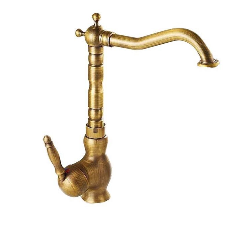 Glam Centerset Faucet Single Hole Sink Faucet with 2 Handles