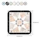 Peel and Stick Vinyl Flooring High Gloss Patterned Vinyl Flooring