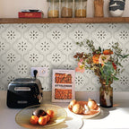 White Peel and Stick Tile Mosaic Tile Peel and Stick Backing 10 Pack