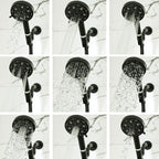10 Functions Shower Head with Spray Gun Booster Filter Handheld Shower Head