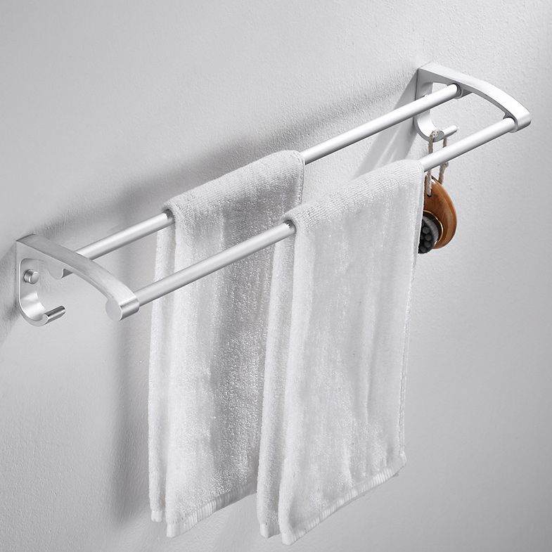 Contemporary Silver Bathroom Accessories as Individual Piece or in Set