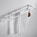Contemporary Silver Bathroom Accessories as Individual Piece or in Set