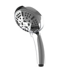 Modern Shower Head for Bathroom 9-Jet Round Wall-Mounted Shower Head