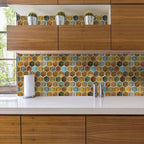 Tile Stripping & Gluing Plastic Waterproof Hexagonal Tile Stripping & Gluing for Shower