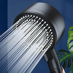 Metal Shower Head Combo Modern Adjustable Spray Pattern Hand Shower