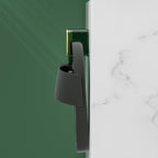 5-piece Bathroom Hardware Set 6.29" high Bathrobe Hooks in Modern Style