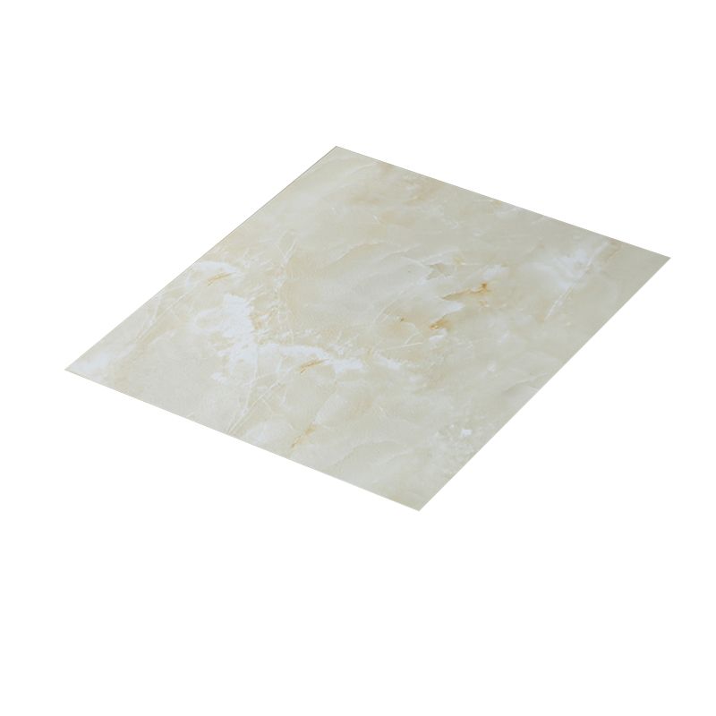 Peel and Stick PVC flooring Smooth marble look fire protection vinyl floor
