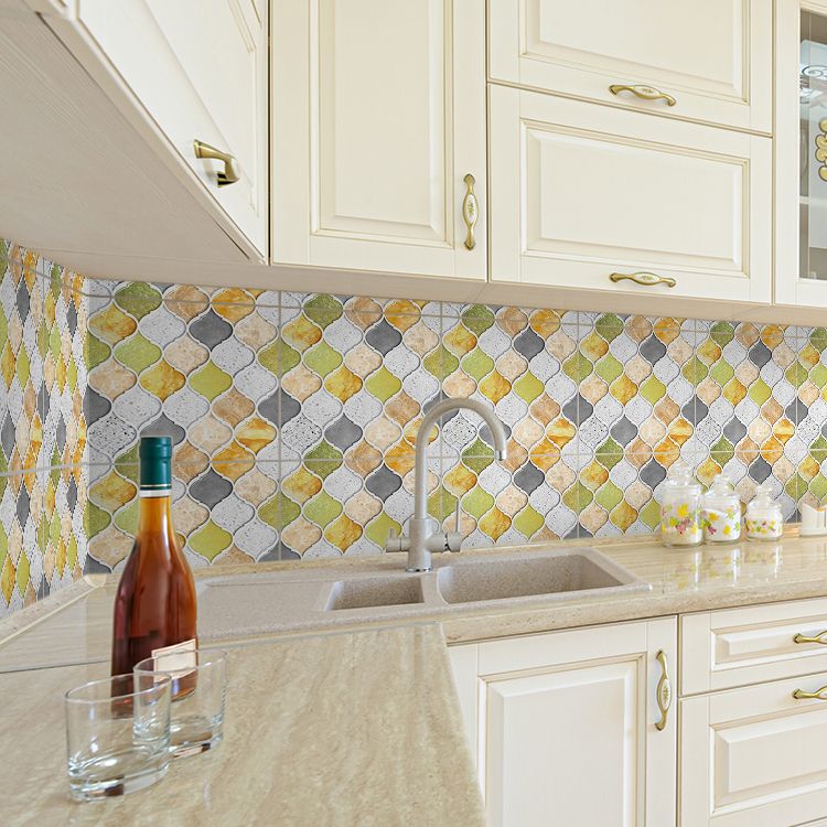 Mosaic tiles for peeling and sticking tiles Kitchen waterproof splash guard removable wall tiles