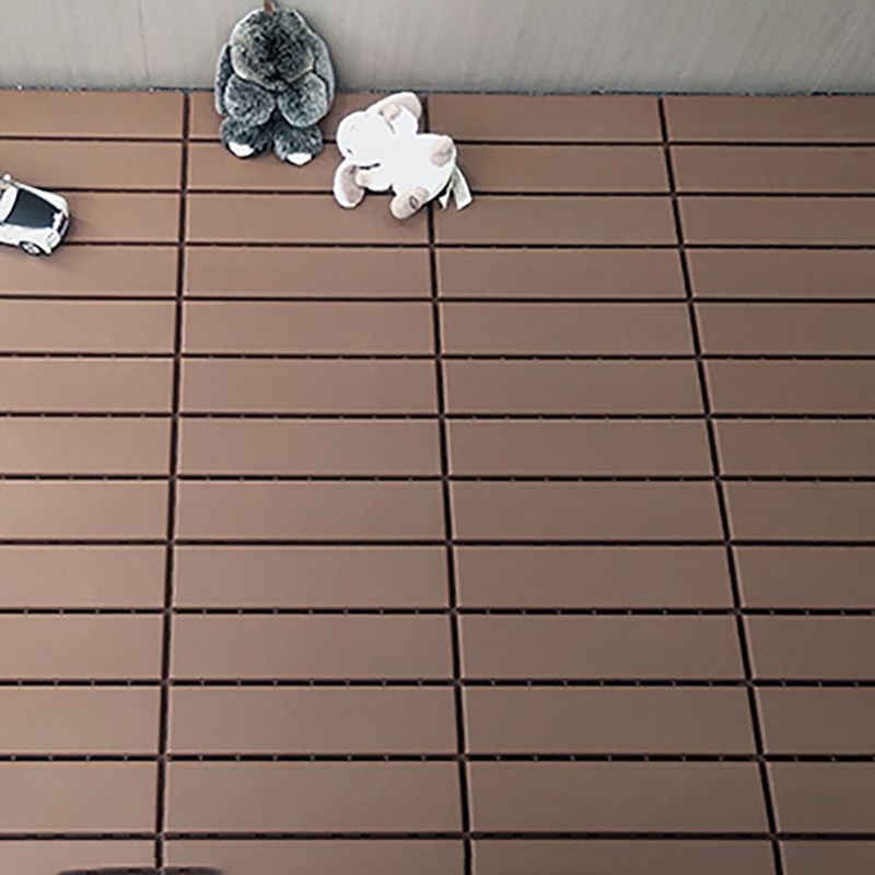 4-Slat 12" X 12" PVC Floor Tiles Connection Installation Floor Tiles